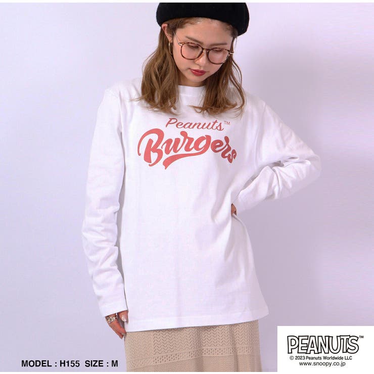 スヌーピー Tシャツ 長袖 | CharaBasket | 詳細画像2 