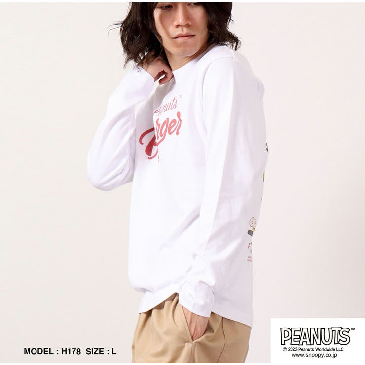 スヌーピー Tシャツ 長袖 | CharaBasket | 詳細画像7 