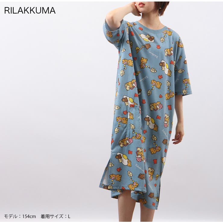 リラックマ ビッグTシャツ Tシャツ | CharaBasket | 詳細画像2 