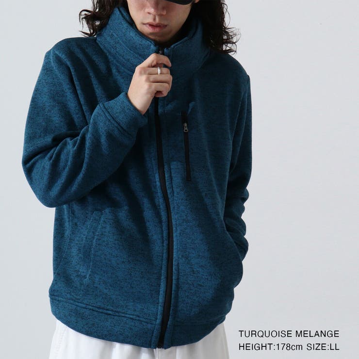 ニットフリース ボリュームネック 防風 | CharaBasket【MEN】 | 詳細画像9