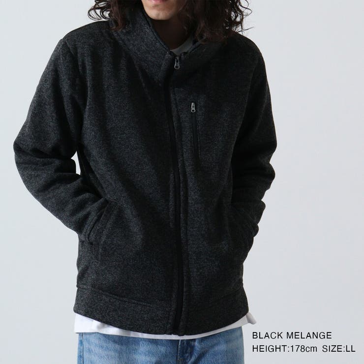 ニットフリース ボリュームネック 防風 | CharaBasket【MEN】 | 詳細画像13