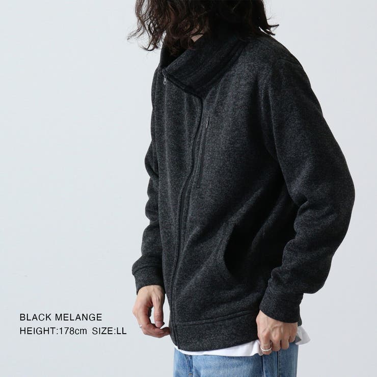 ニットフリース ボリュームネック 防風 | CharaBasket【MEN】 | 詳細画像14