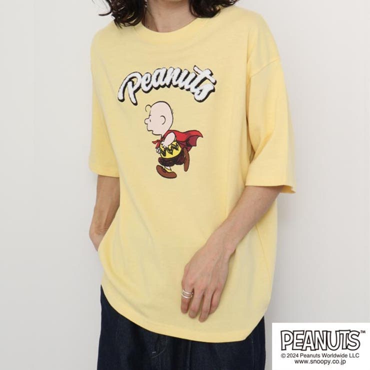 スヌーピー チャーリーブラウン Tシャツ[品番：YSDW0002965