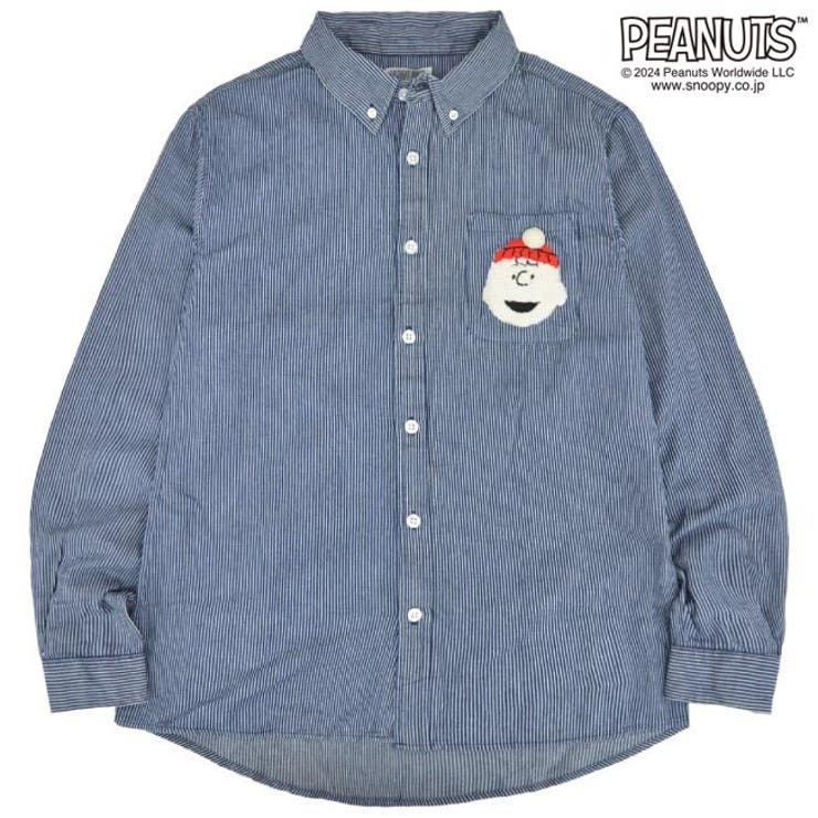 古着風 スヌーピー デニム　シャツジャケット DENIM DUNGAREE アウター 