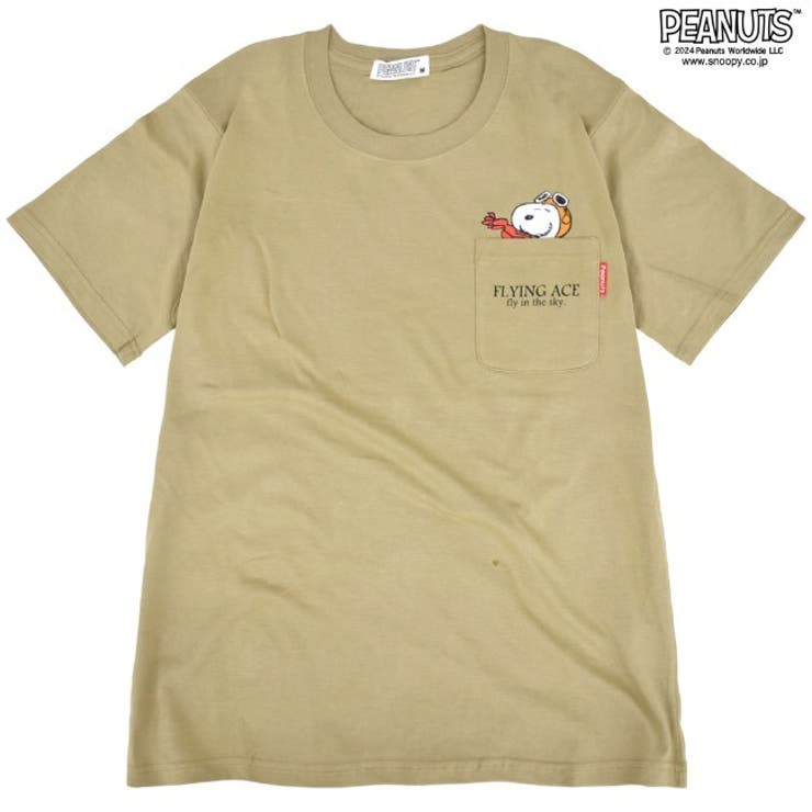 スヌーピー Tシャツ ポケット | CharaBasket | 詳細画像16 