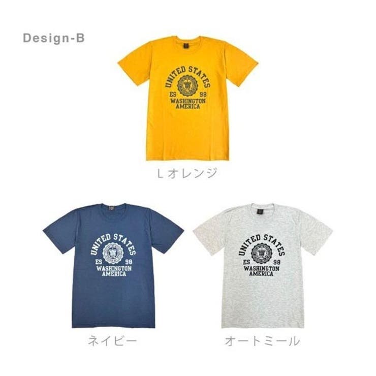 Tシャツ トップス 半袖 カレッジ プリント ロゴ | CharaBasket | 詳細画像13 