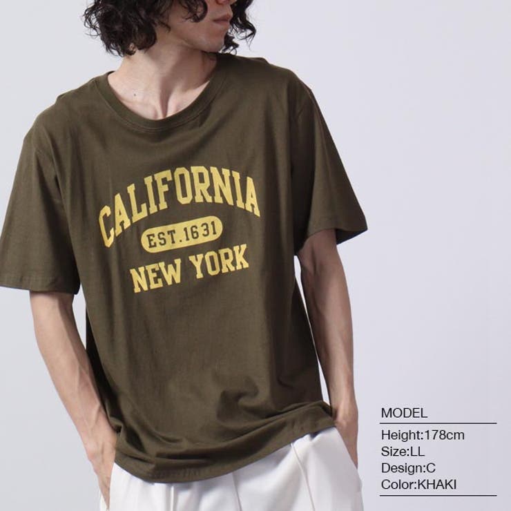 Tシャツ トップス 半袖 カレッジ プリント ロゴ | CharaBasket | 詳細画像15 