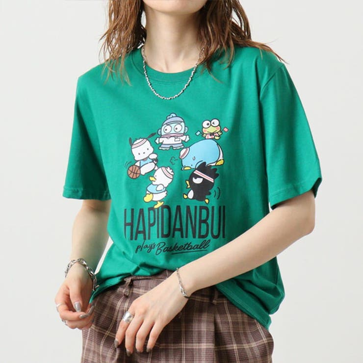 はぴだんぶい Tシャツ 半袖 プリント M L LL サンリオ キャラクターズ | CharaBasket | 詳細画像3 