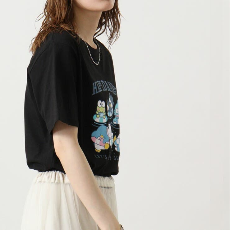 はぴだんぶい Tシャツ 半袖 プリント M L LL サンリオ キャラクターズ | CharaBasket | 詳細画像10 