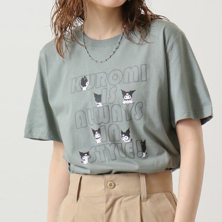 クロミ Tシャツ 半袖 プリント M L LL サンリオ キャラクターズ | CharaBasket | 詳細画像6 