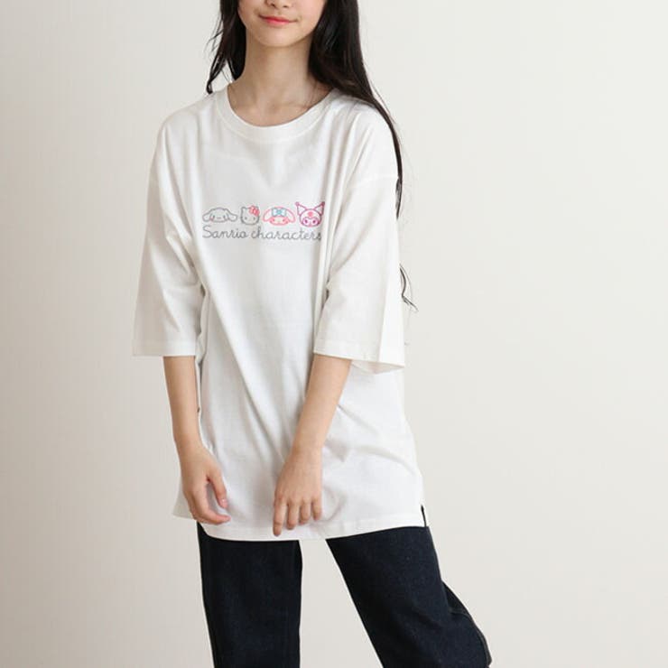 サンリオ キャラクターズTシャツ オーバーサイズ | CharaBasket | 詳細画像1 