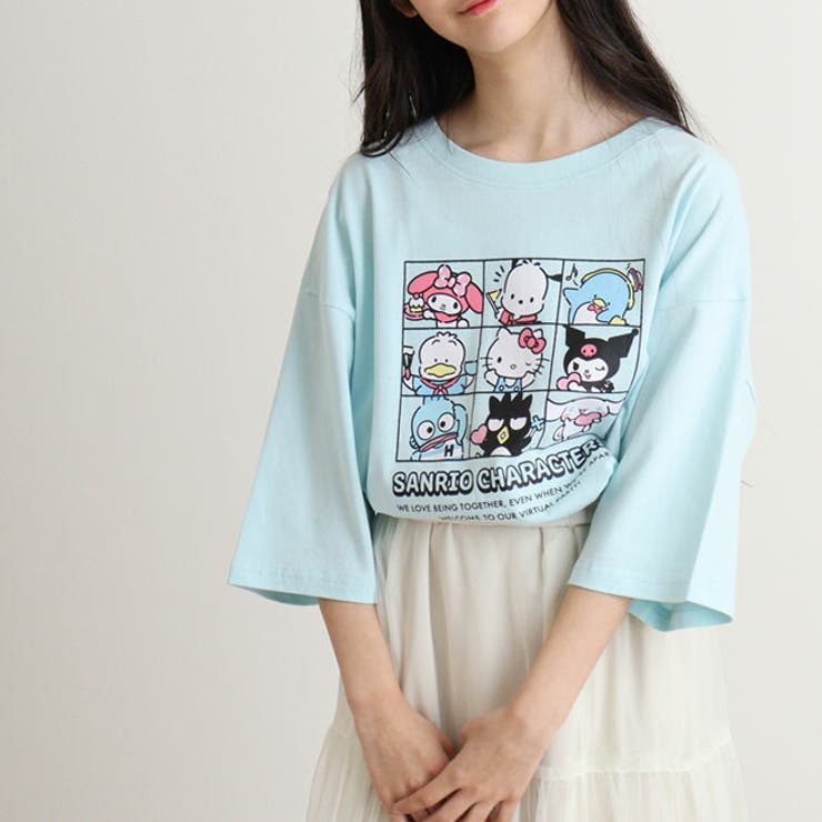 サンリオ キャラクターズTシャツ オーバーサイズ | CharaBasket | 詳細画像8 