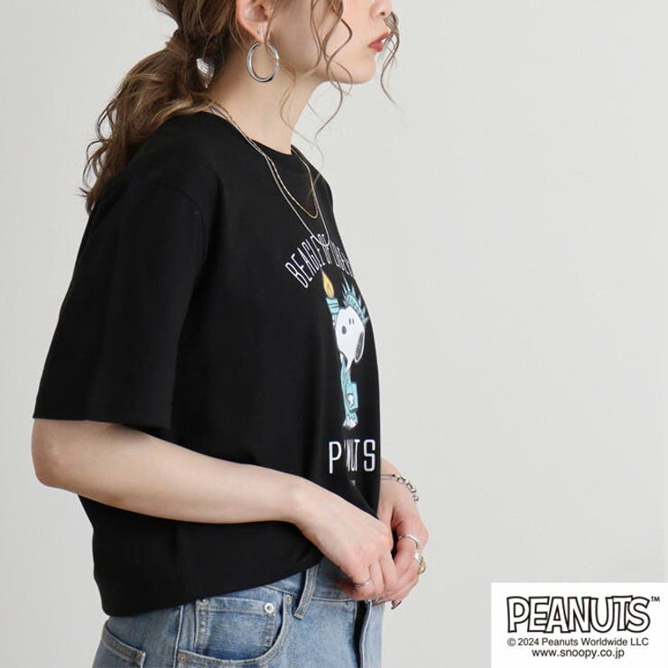アトリエGG スヌーピーカットソー 楽天市場】スヌーピー Tシャツ