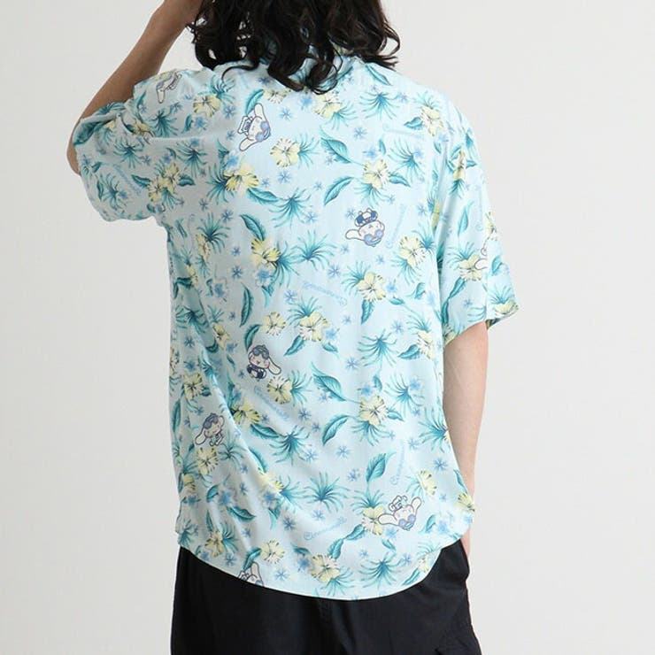 シナモロールアロハ シャツ 半袖 | CharaBasket | 詳細画像4 