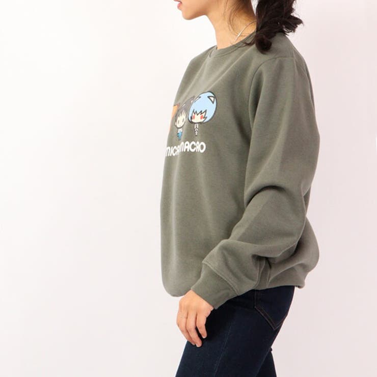 エヴァンゲリオン ミクロマクロ トレーナー 裏起毛 プリント | CharaBasket | 詳細画像8 