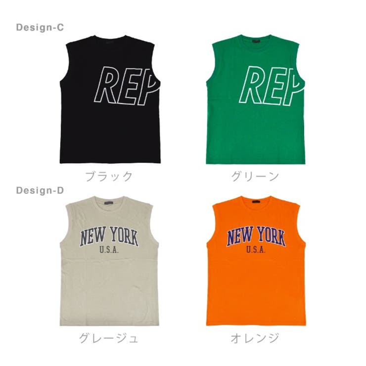 Tシャツ ノースリーブ ストリート | CharaBasket | 詳細画像18 