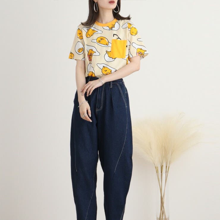 ぐでたま Tシャツ 総柄 | CharaBasket | 詳細画像4 