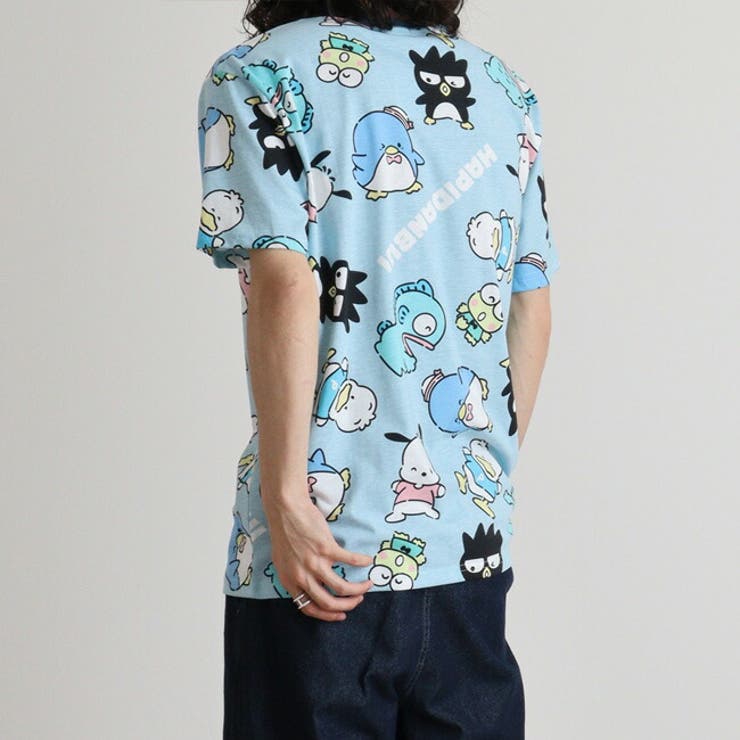 はぴだんぶい Tシャツ 総柄 | CharaBasket | 詳細画像5 