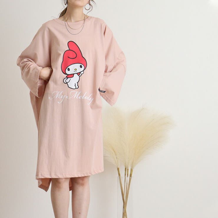 マイメロディ キング ビッグTシャツ | CharaBasket | 詳細画像1 