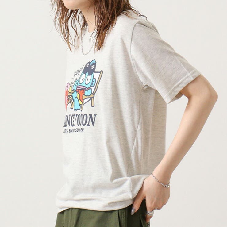 ハンギョドン  Tシャツ 半袖 プリント トップス サンリオ キャラクターズ | CharaBasket | 詳細画像6 