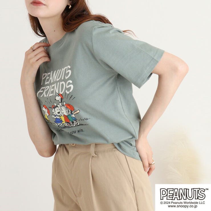 スヌーピー 半袖 トップス | CharaBasket | 詳細画像10 