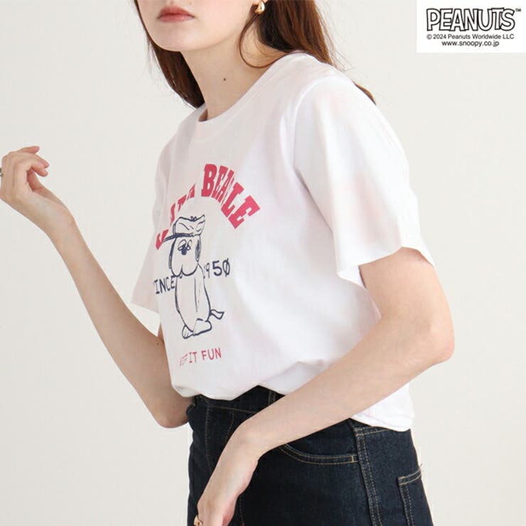 スヌーピー オラフ Tシャツ | CharaBasket | 詳細画像2 