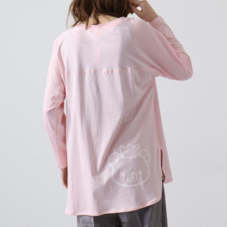 リラックマ チュニック 長袖 Tシャツ 春夏秋 San-x Rilakkuma