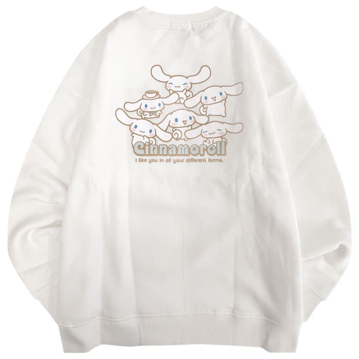 シナモロール サガラ刺繍 裏起毛ビッグシルエット | CharaBasket | 詳細画像3 