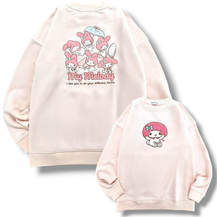 マイメロディ サガラ刺繍 裏起毛 | CharaBasket | 詳細画像9 