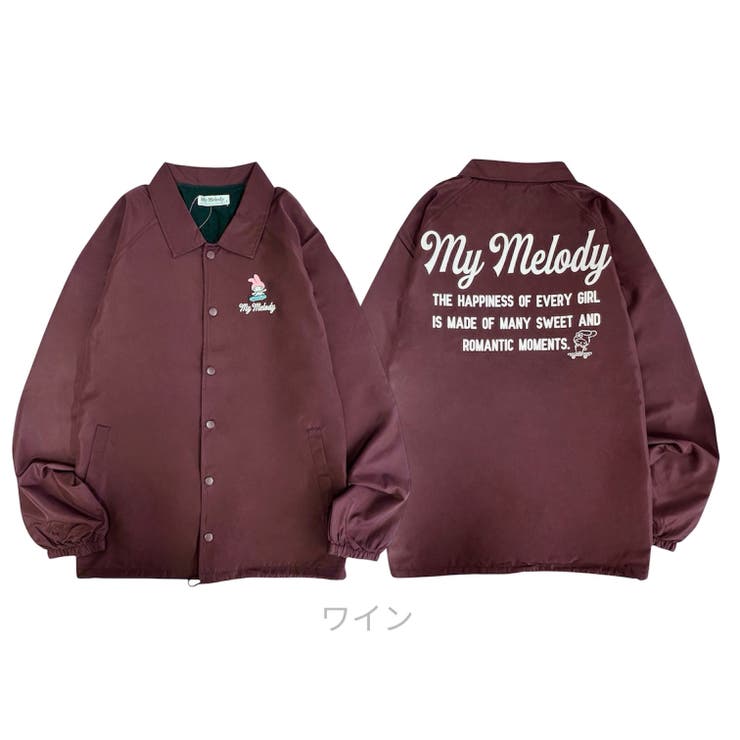 マイメロディー コーチジャケット アウター | CharaBasket | 詳細画像6 