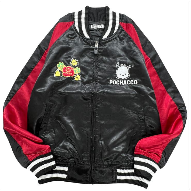 ポチャッコ 刺繍 スカジャン | CharaBasket | 詳細画像2 