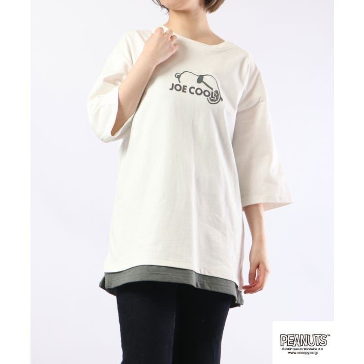 スヌーピー ジョークール ドロップショルダー | CharaBasket | 詳細画像10 