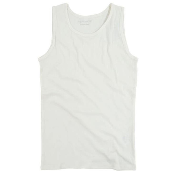 オーガニック コットン タンクトップ レディース ノースリーブ  綿 100% | CharaBasket | 詳細画像2 