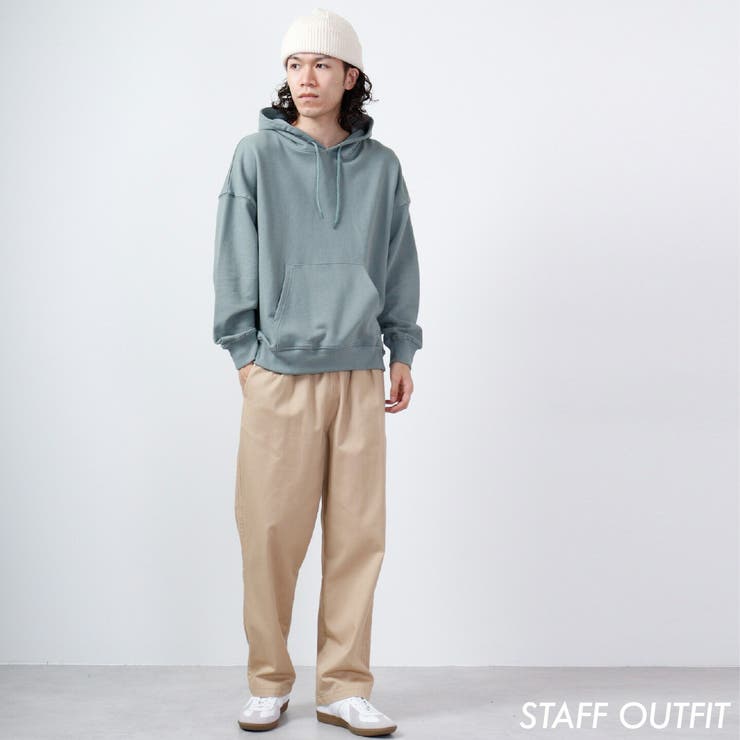 パーカー 長袖 裏毛 スウェット 無地 部屋着 トップス | CharaBasket | 詳細画像7 