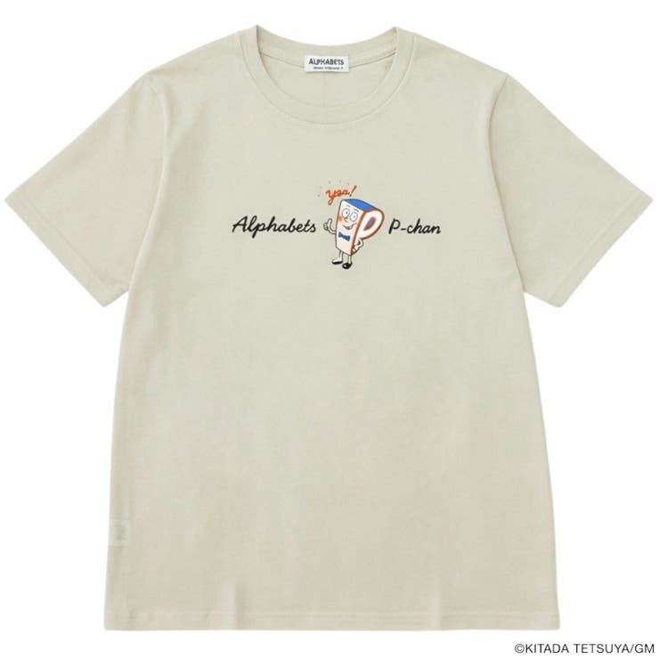 P CHAN ロゴプリントTシャツ | CharaBasket | 詳細画像3 