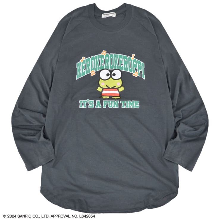 けろけろけろっぴ Tシャツ 長袖 | CharaBasket | 詳細画像3 