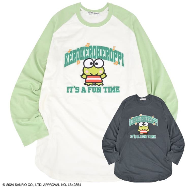 けろけろけろっぴ Tシャツ 長袖 | CharaBasket | 詳細画像1 