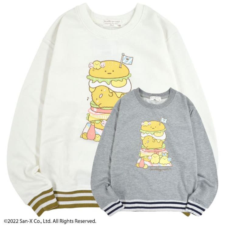 すみっコぐらし キッズ トレーナー サンリオ プリント 長袖 裏毛[品番：YSDW0001662]｜CharaBasket【KIDS 】（キャラバスケット）のキッズファッション通販｜SHOPLIST（ショップリスト）