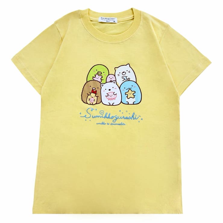 すみっコぐらし キッズ 天竺 半袖 Tシャツ トップス 春 夏 | CharaBasket | 詳細画像5 