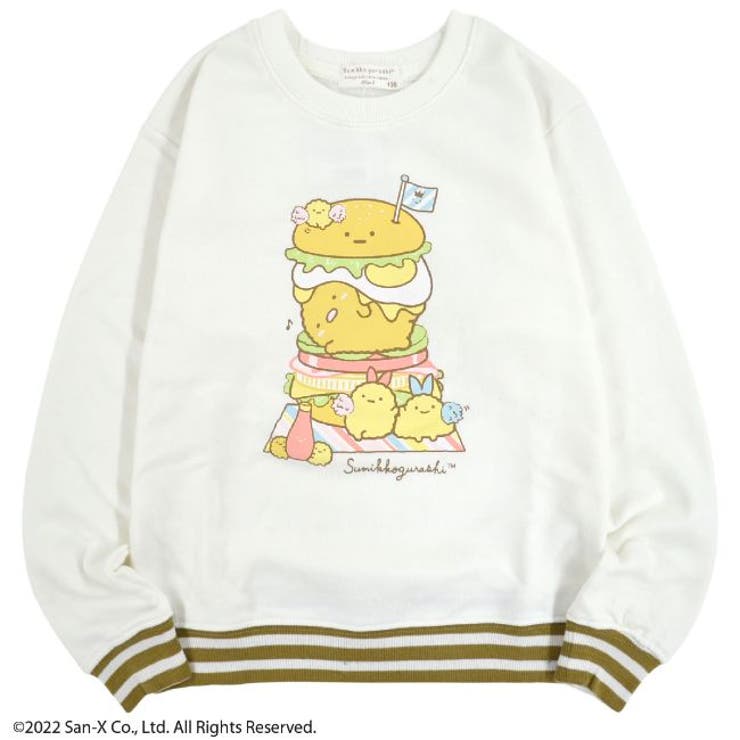 すみっコぐらし キッズ トレーナー サンリオ プリント 長袖 裏 毛[品番：YSDW0001662]｜CharaBasket【KIDS】（キャラバスケット）のキッズファッション通販｜SHOPLIST（ショップリスト）