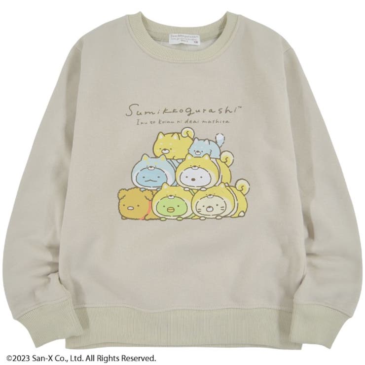 すみっコぐらし トレーナー サンエックス | CharaBasket【KIDS】 | 詳細画像2 