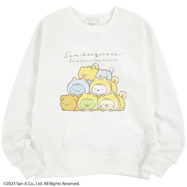 すみっコぐらし トレーナー サンエックス | CharaBasket【KIDS】 | 詳細画像4 