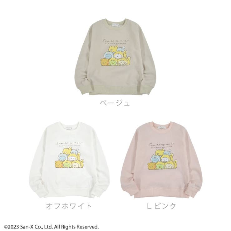 すみっコぐらし トレーナー サンエックス | CharaBasket【KIDS】 | 詳細画像8 