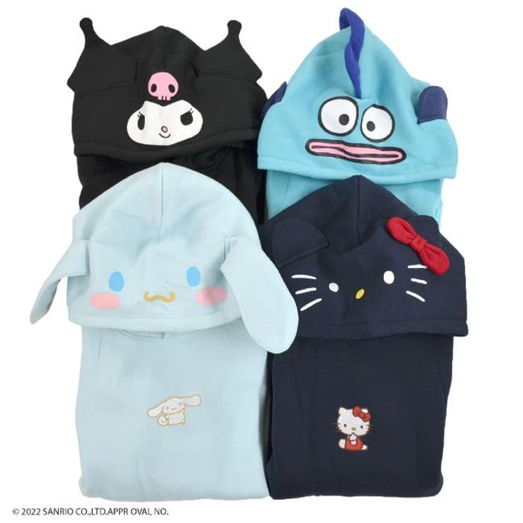 ハローキティ　ぬいぐるみ　パーカー　サンリオ OUTLET】50％OFF SALE サンリオ なりきるジップパーカー 8757K
