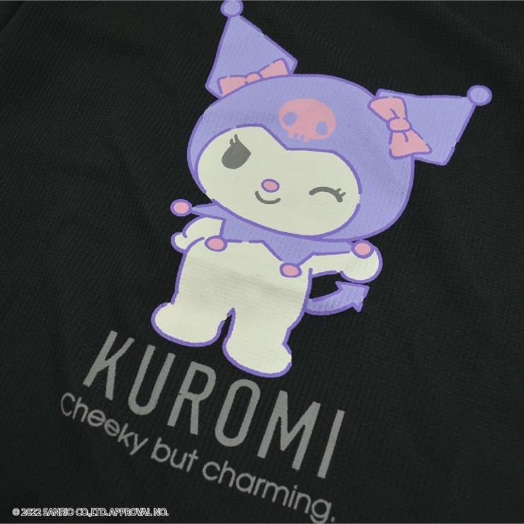 サンリオ クロミ ドライ ワッフル Tシャツ ハーフパンツ セット[品番