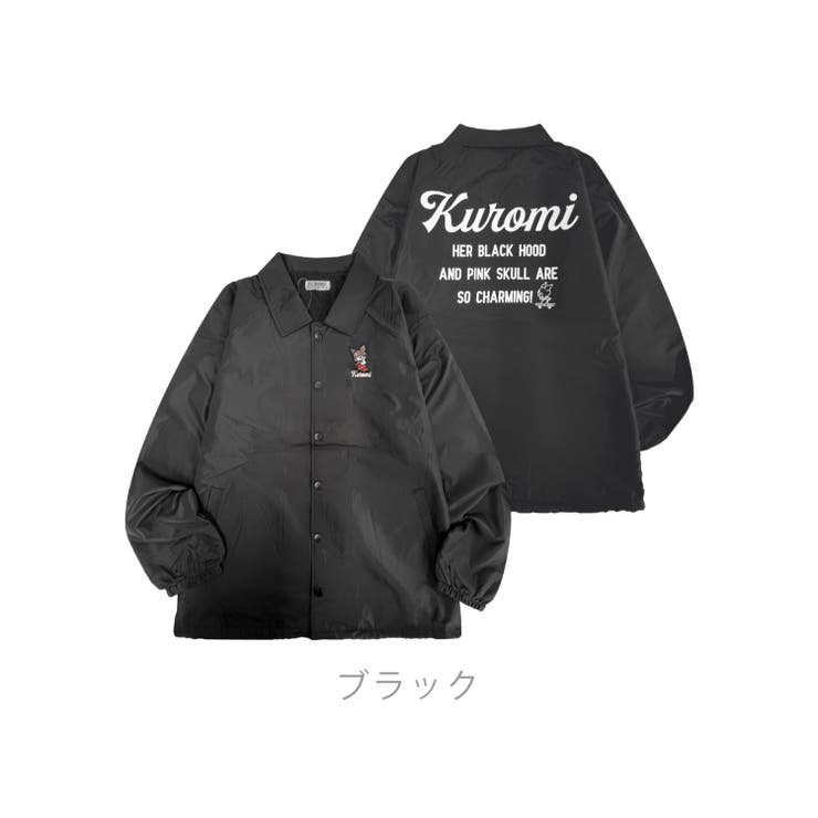 クロミ コーチジャケット アウター 長袖 プリント サンリオ キャラクターズ | CharaBasket | 詳細画像6 