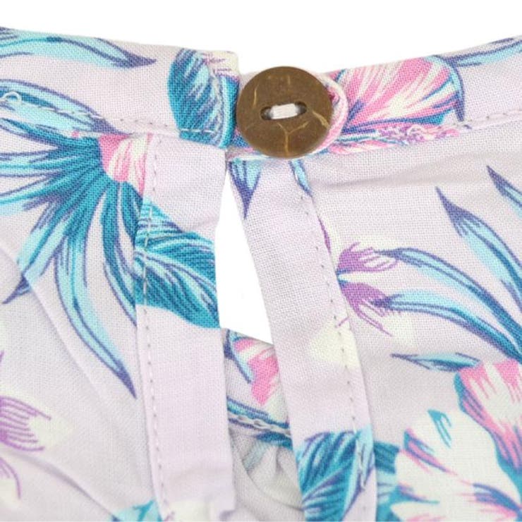 クロミ ワンピース アロハ レディース 総柄 サンリオ キャラクターズ | CharaBasket | 詳細画像4 