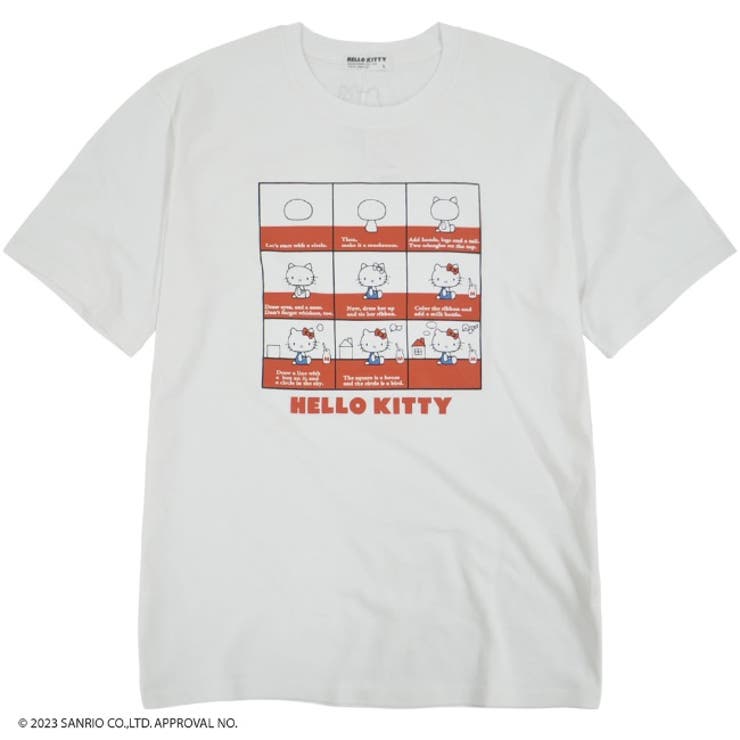 ハローキティ Tシャツ 半袖 プリント[品番：YSDW0002424]｜CharaBasket