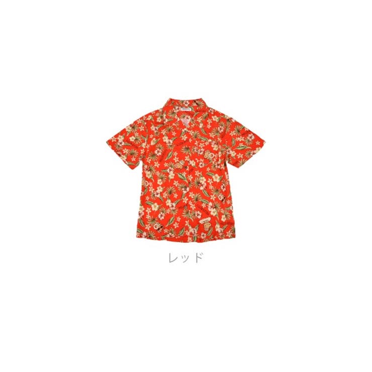 ハローキティアロハ シャツ 半袖[品番：YSDW0003047