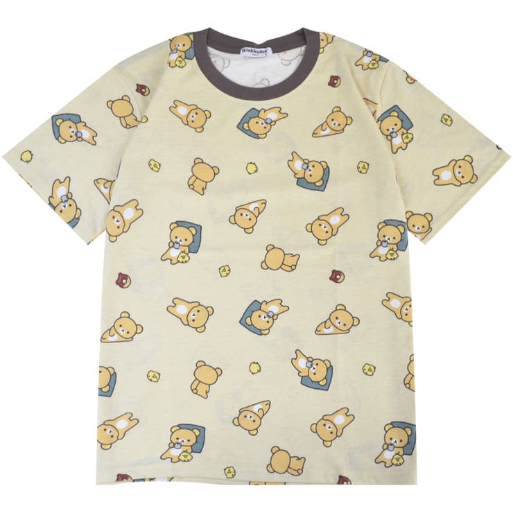 リラックマ プリントTシャツ 半袖 | CharaBasket | 詳細画像1 